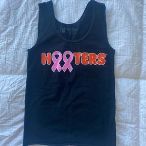Authentic Hooters Breast Cancer Awareness Tank
